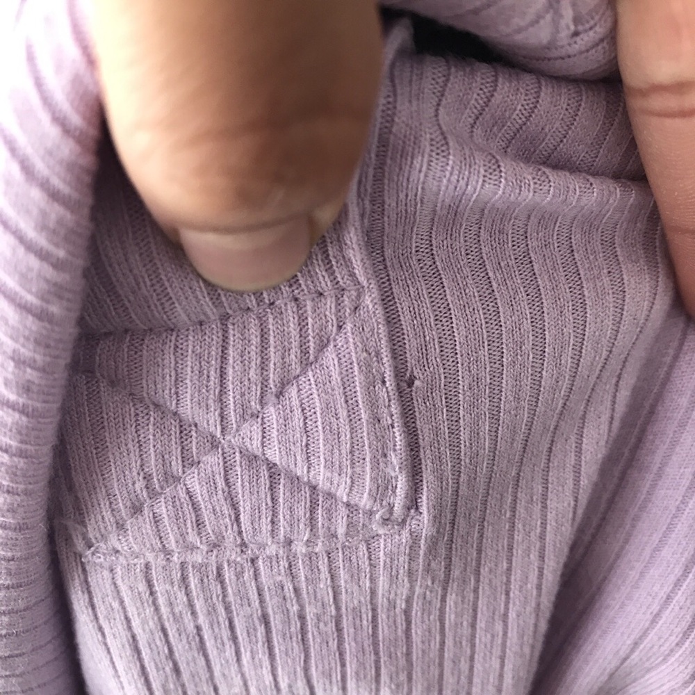 UO Rona Ribbed Knit Button-Down tee - Picture 6 of 6